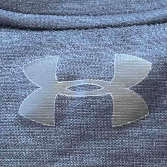 Under Armour Mens‎ Black Loose Fit Quarter-Zip Pullover Size Large - Picture 3 of 5